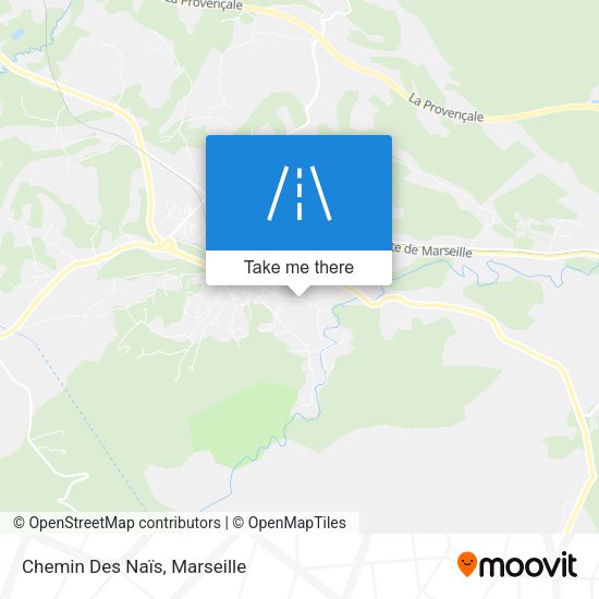 Chemin Des Naïs map
