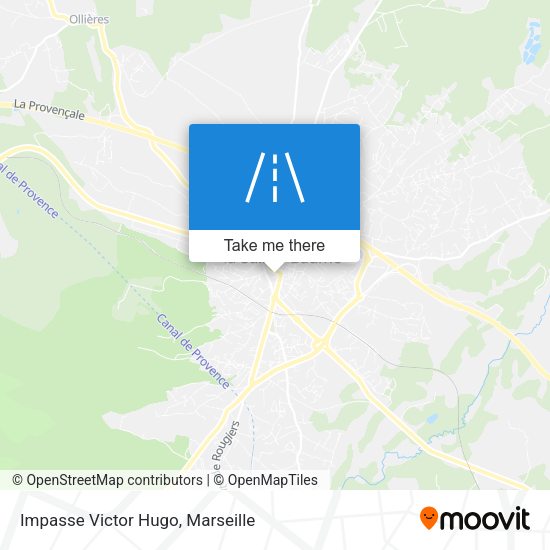 Impasse Victor Hugo map