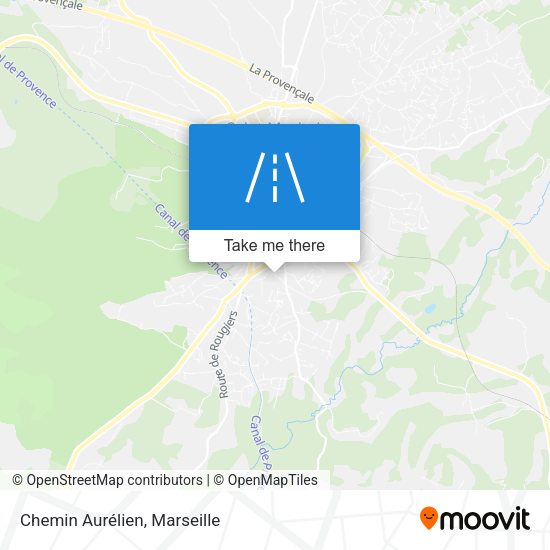 Chemin Aurélien map