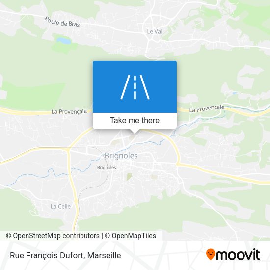 Rue François Dufort map