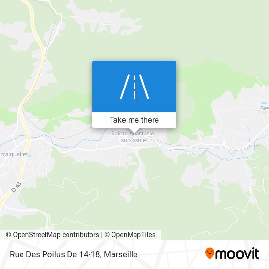 Rue Des Poilus De 14-18 map