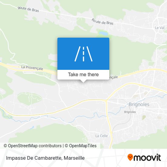 Impasse De Cambarette map