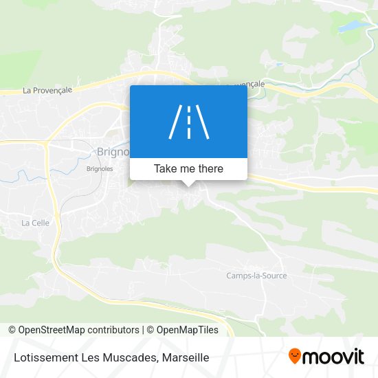 Lotissement Les Muscades map