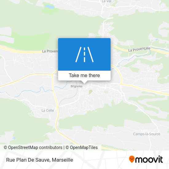 Rue Plan De Sauve map