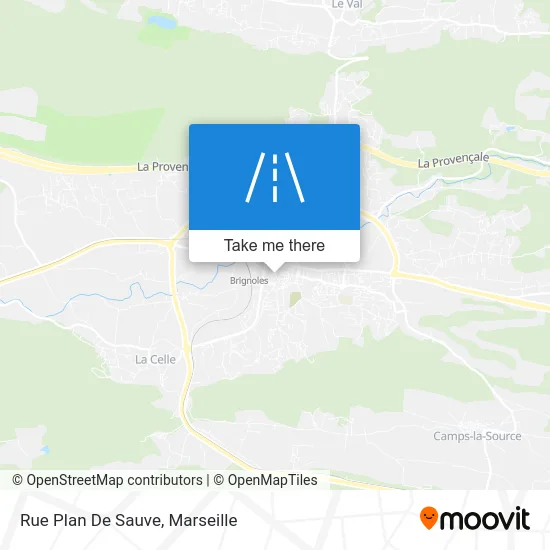 Rue Plan De Sauve map