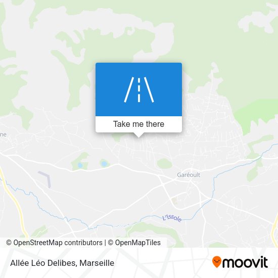 Allée Léo Delibes map