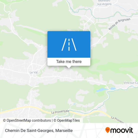 Chemin De Saint-Georges map