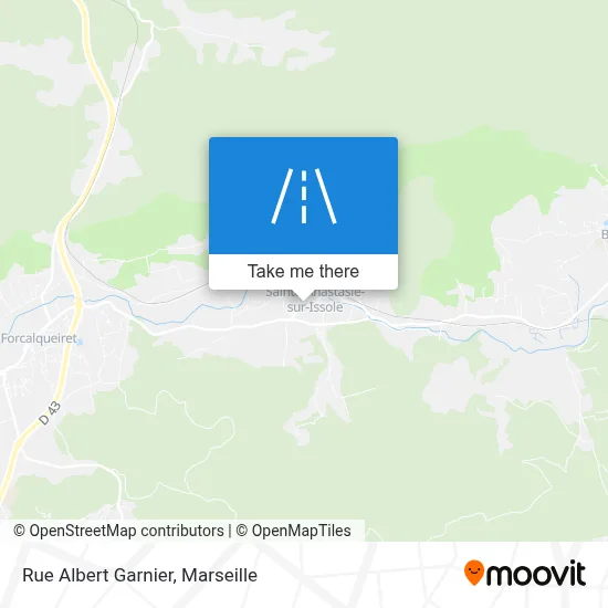 Rue Albert Garnier map