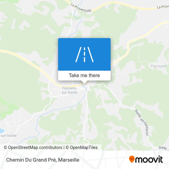 Chemin Du Grand Pré map