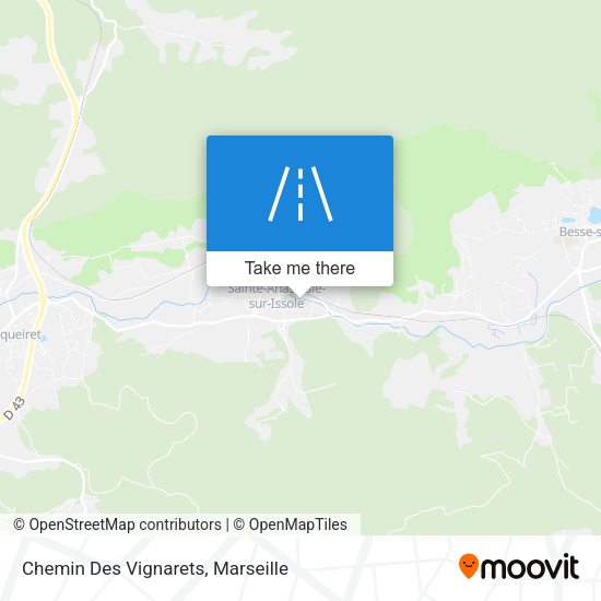 Chemin Des Vignarets map