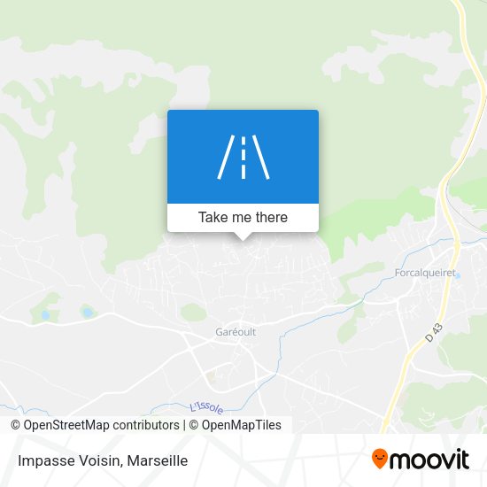 Impasse Voisin map