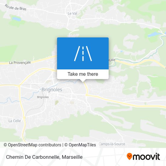 Chemin De Carbonnelle map
