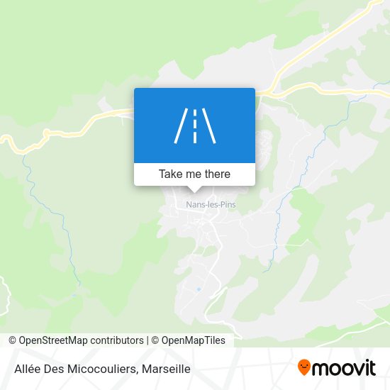 Allée Des Micocouliers map