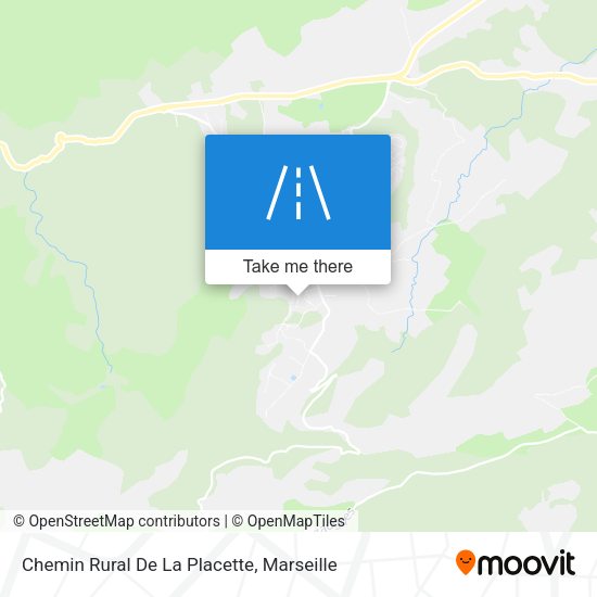 Chemin Rural De La Placette map