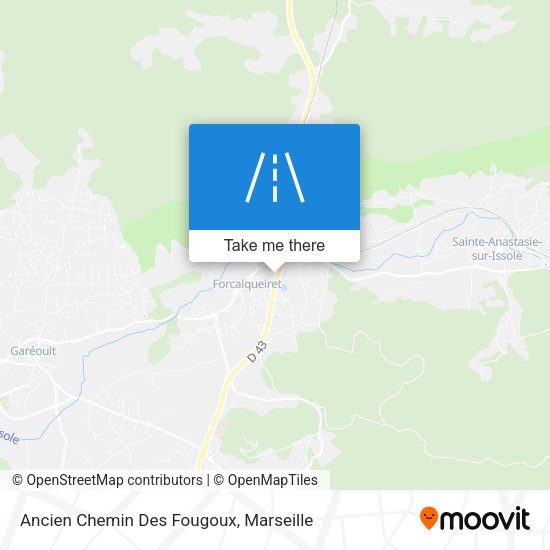 Ancien Chemin Des Fougoux map