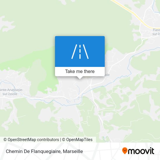 Chemin De Flanquegiaire map