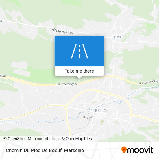 Chemin Du Pied De Boeuf map