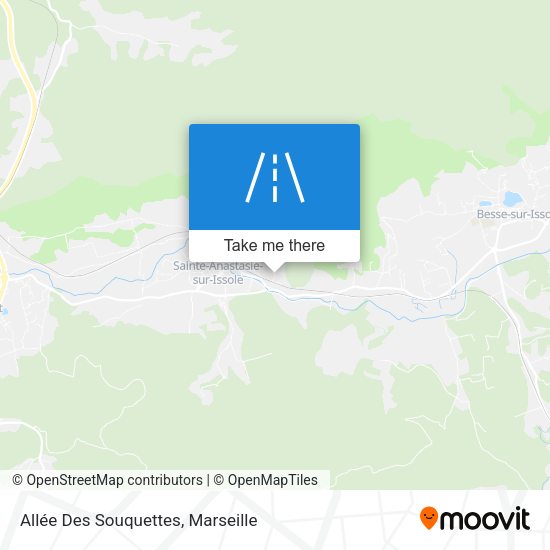 Allée Des Souquettes map
