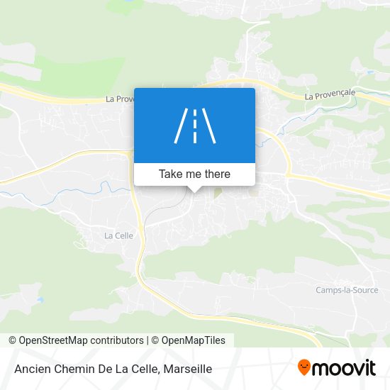 Ancien Chemin De La Celle map