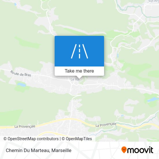 Chemin Du Marteau map