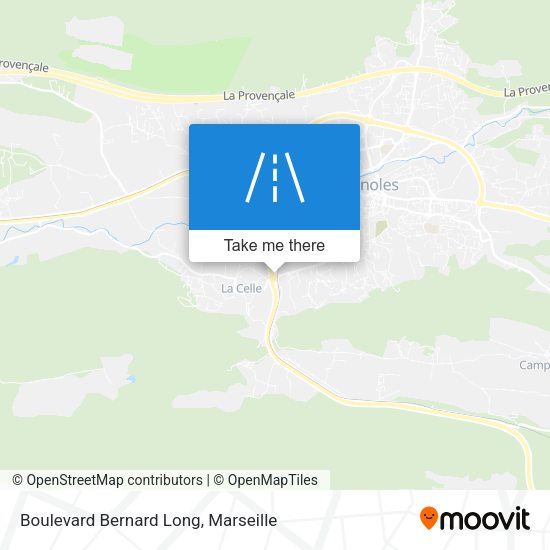 Boulevard Bernard Long map