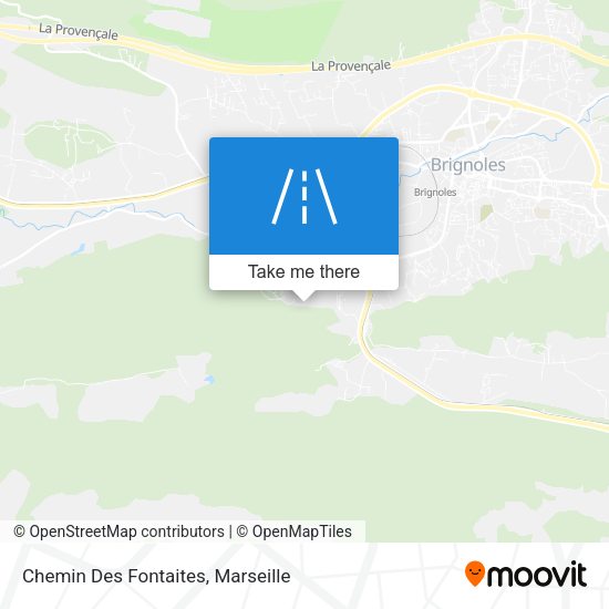 Chemin Des Fontaites map