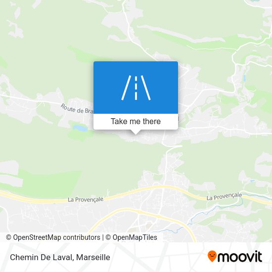 Chemin De Laval map