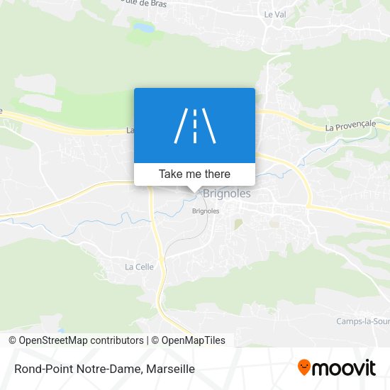 Rond-Point Notre-Dame map