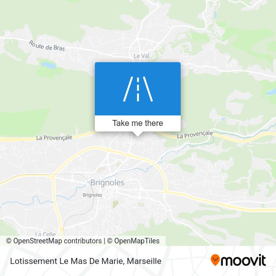Lotissement Le Mas De Marie map