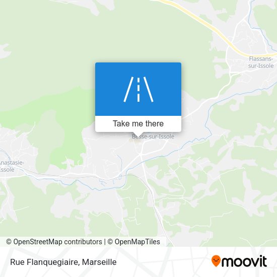 Rue Flanquegiaire map