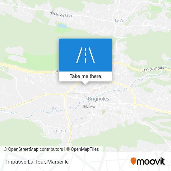 Impasse La Tour map