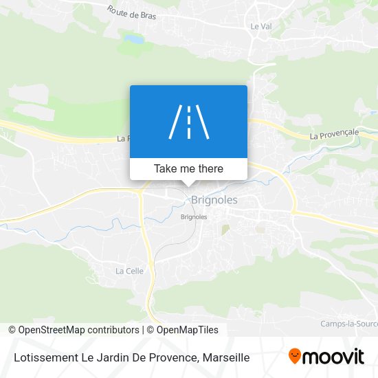 Lotissement Le Jardin De Provence map