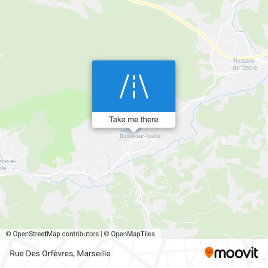 Rue Des Orfèvres map