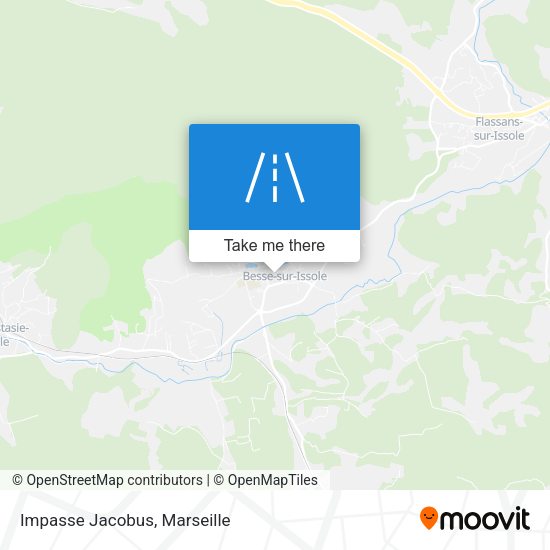 Impasse Jacobus map