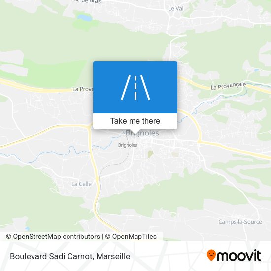 Boulevard Sadi Carnot map