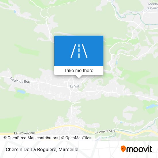 Chemin De La Roguière map
