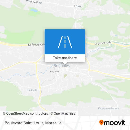 Boulevard Saint-Louis map