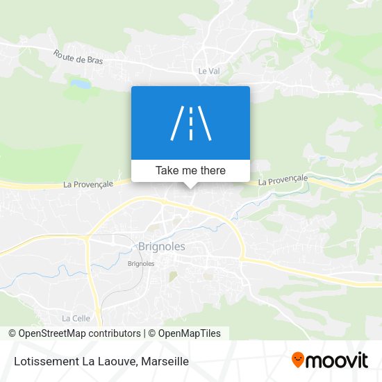 Lotissement La Laouve map