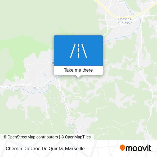 Chemin Du Cros De Quinta map