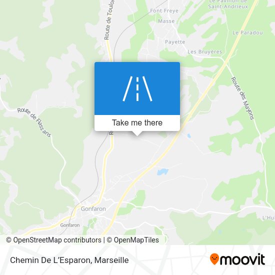 Chemin De L’Esparon map