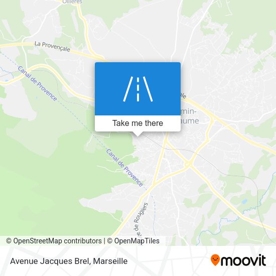Avenue Jacques Brel map