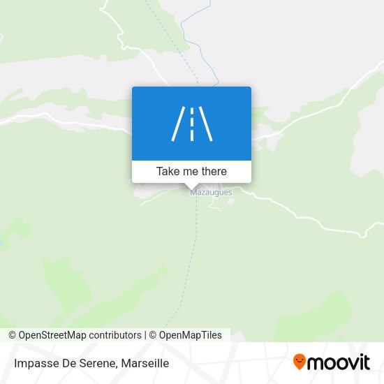 Impasse De Serene map