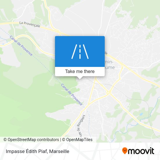 Impasse Édith Piaf map