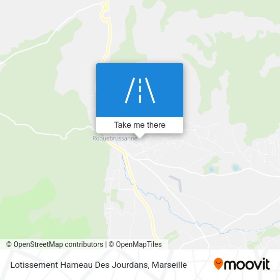 Lotissement Hameau Des Jourdans map