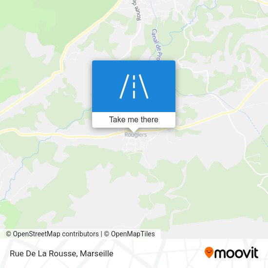 Rue De La Rousse map
