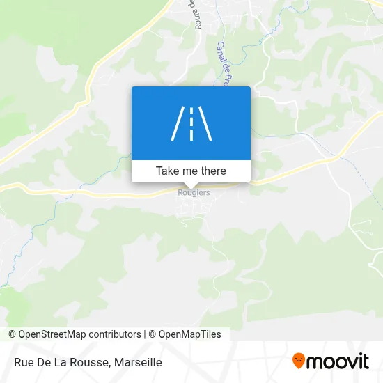 Rue De La Rousse map