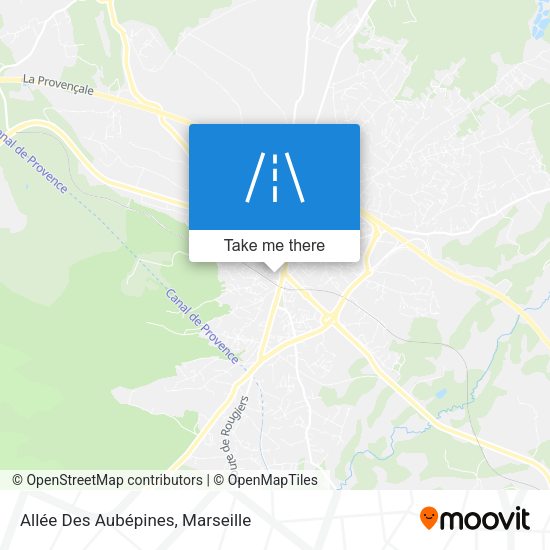 Allée Des Aubépines map
