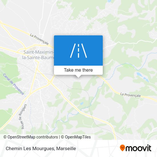 Chemin Les Mourgues map