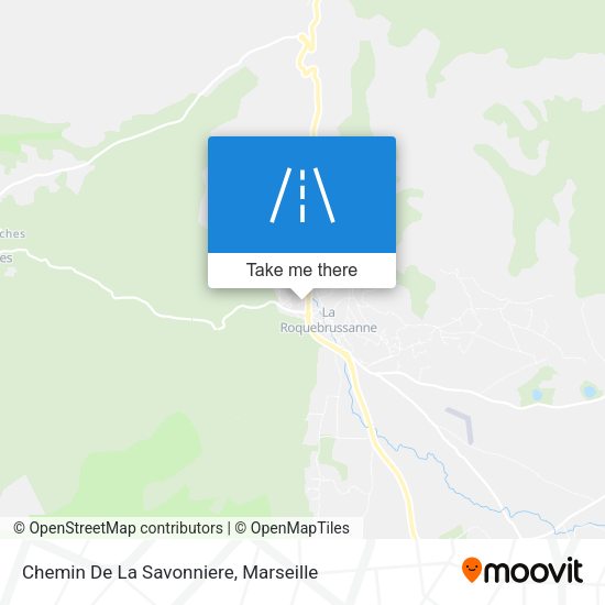 Chemin De La Savonniere map