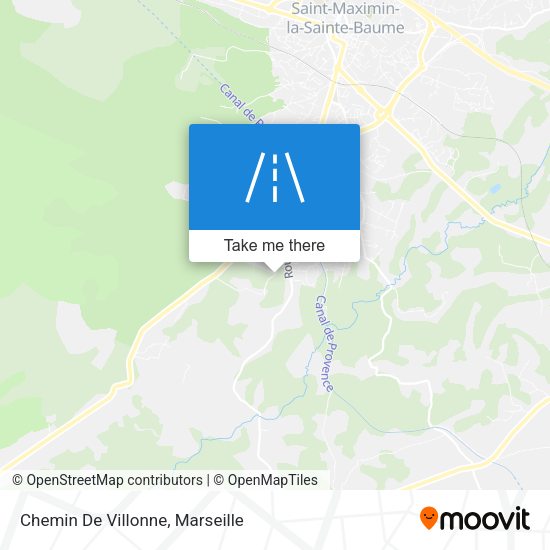 Chemin De Villonne map
